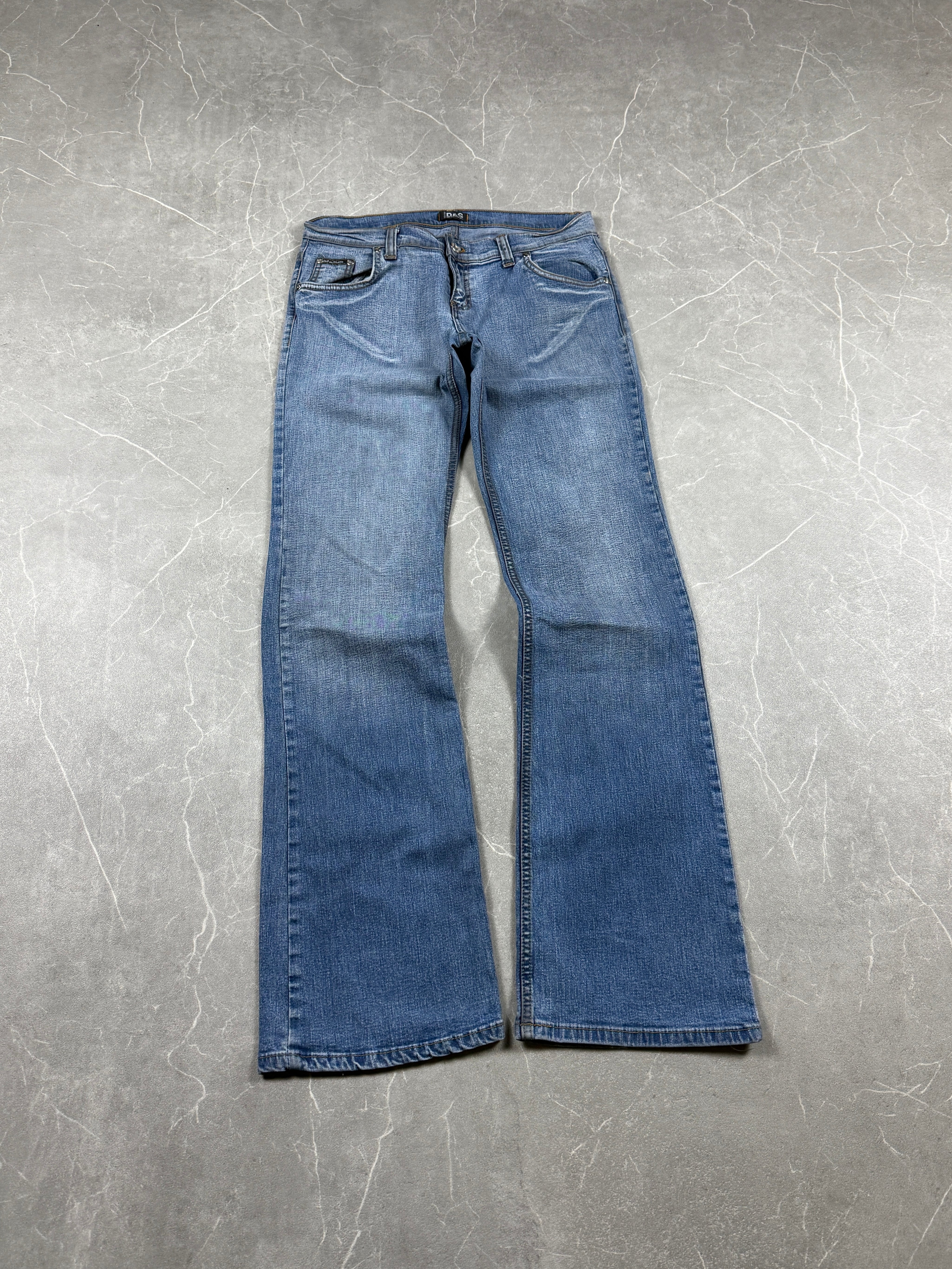 Dolce Gabbana Big Logo Jeans (S-M)