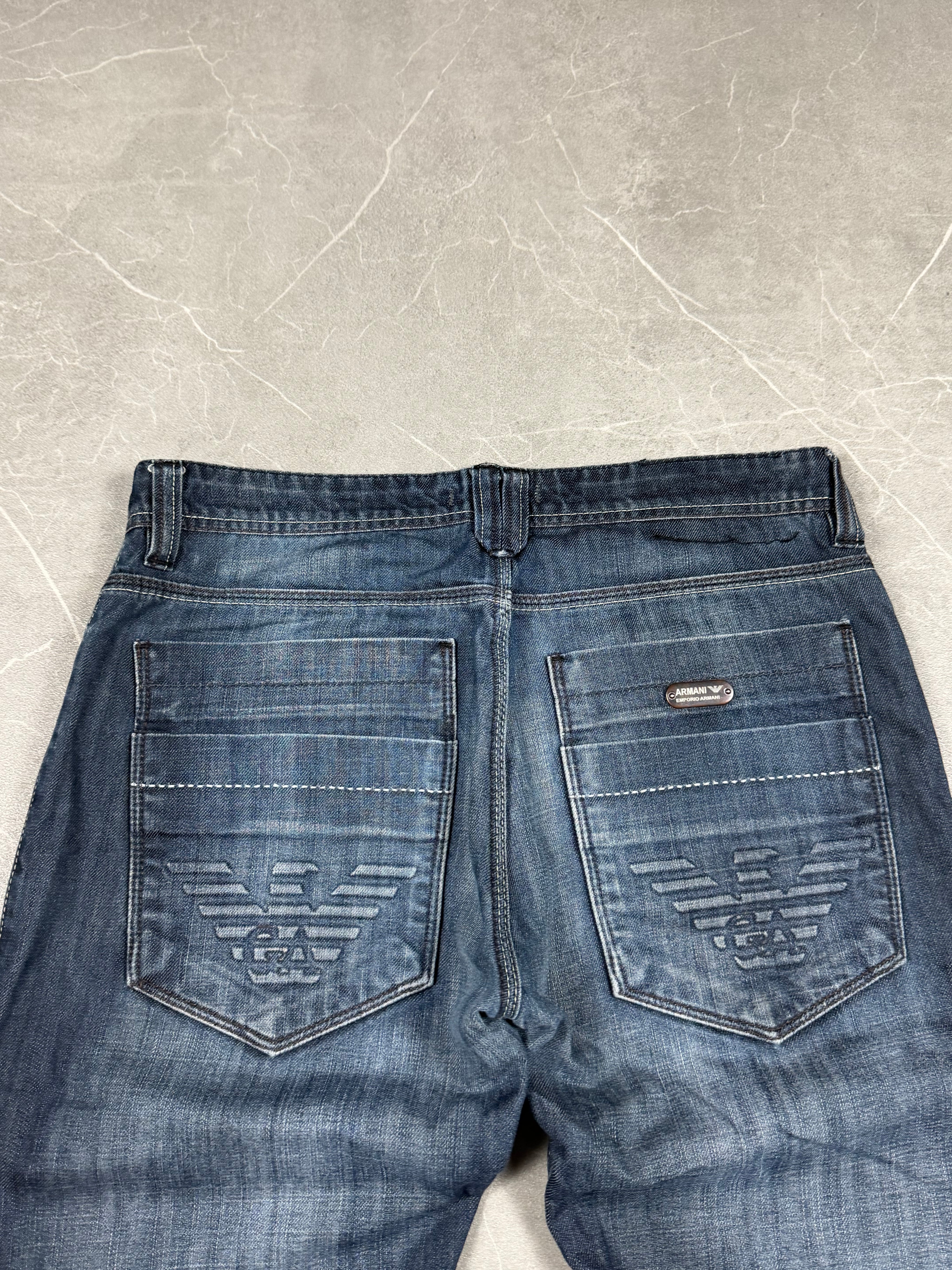 Armani Logo Jeans (S)