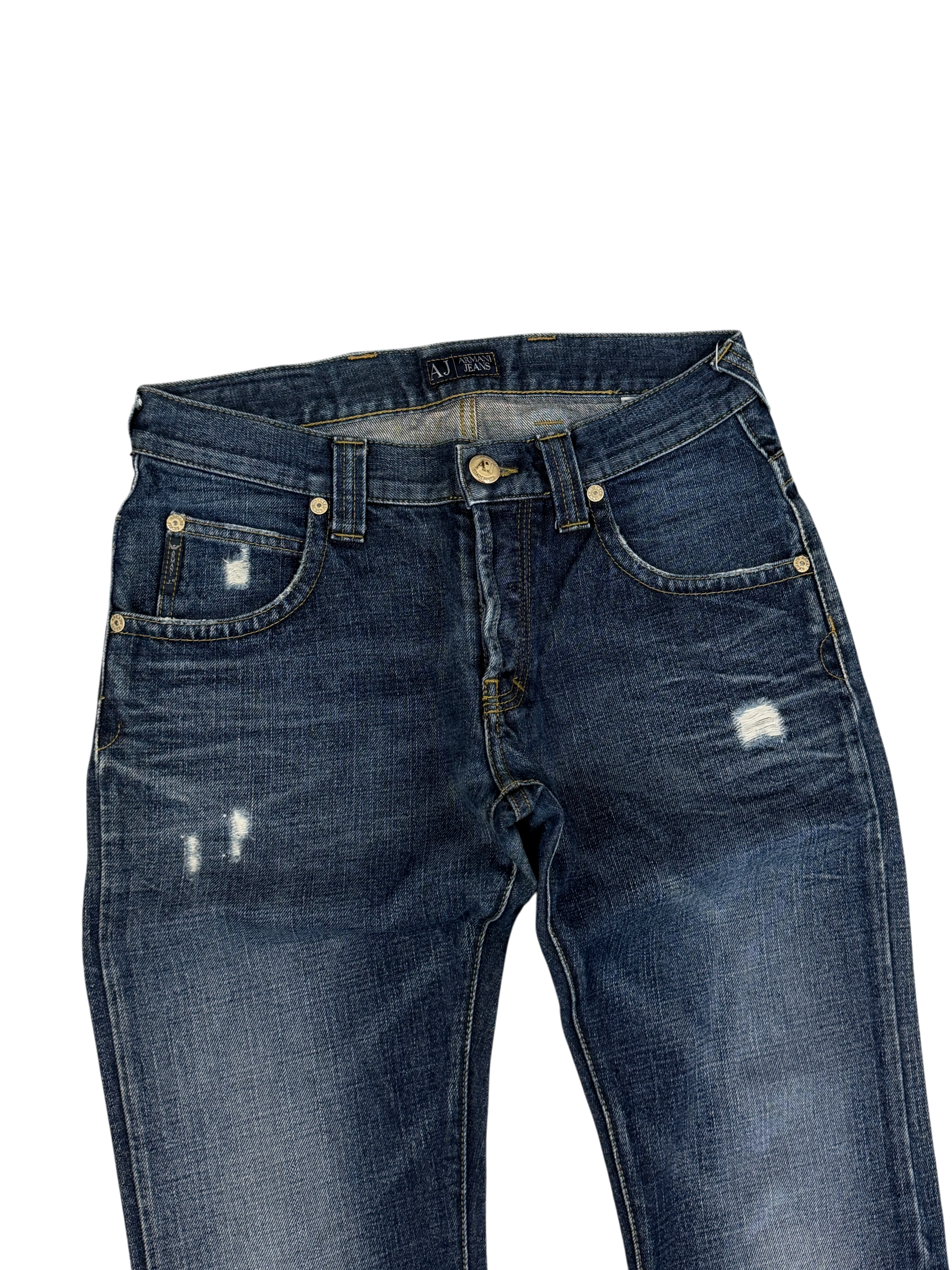 Armani vintage Big Logo washed Jeans (XS)