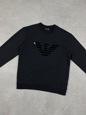 Armani Glossy Logo Sweater (M)