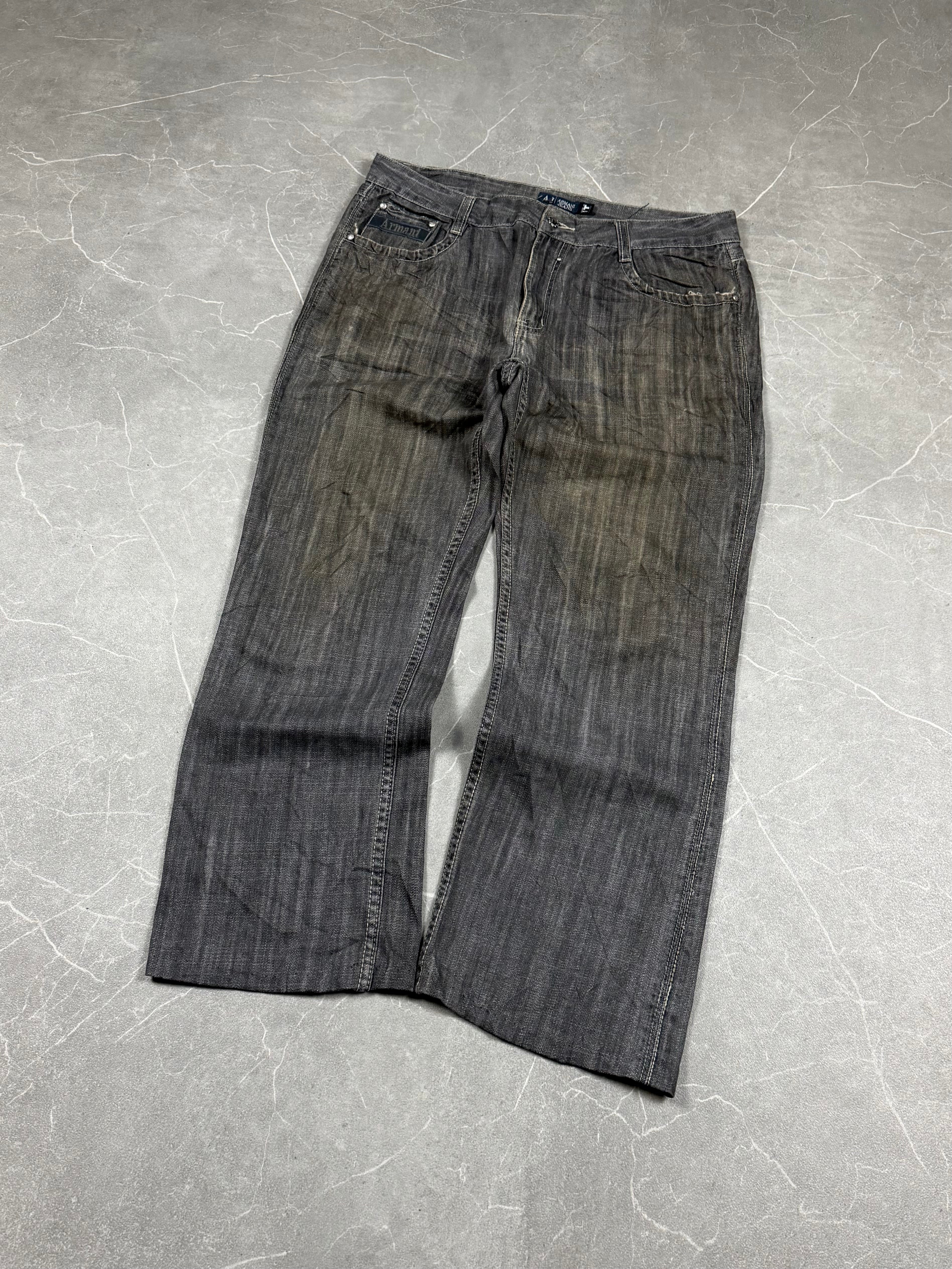 Vintage Armani Baggy Jeans (S)