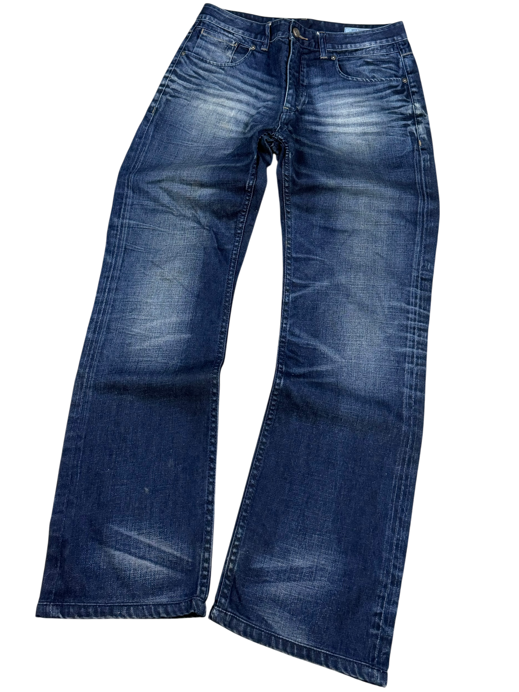 Washed Straightfit Jeans (XS)