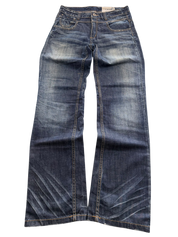 Crazy Washed Bootcut Jeans (L)