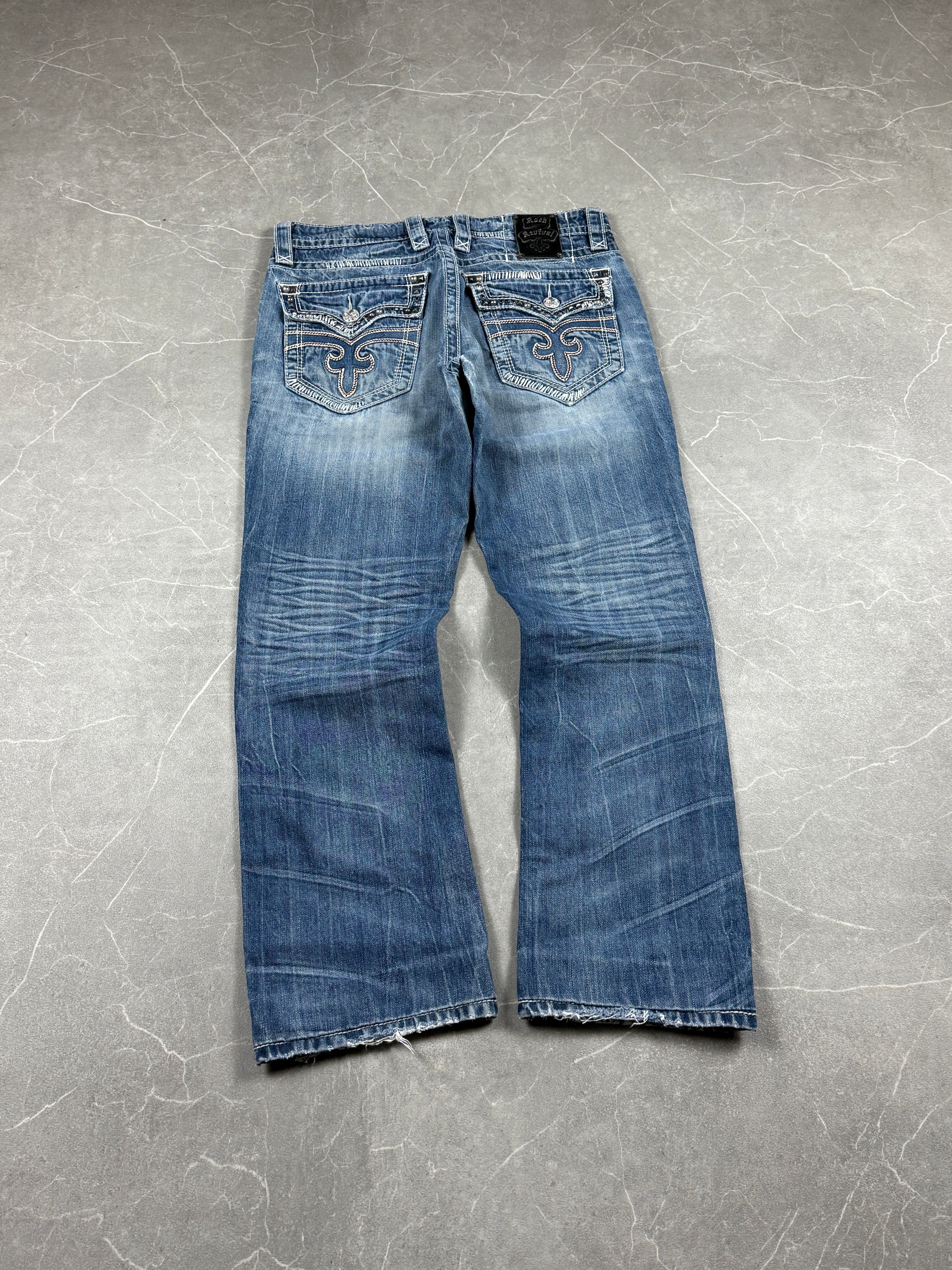 Rock Revival washed Jeans (S-M)