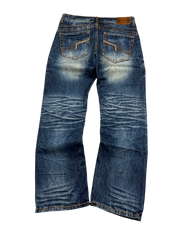 Vintage washed Straight Jeans (S-M)