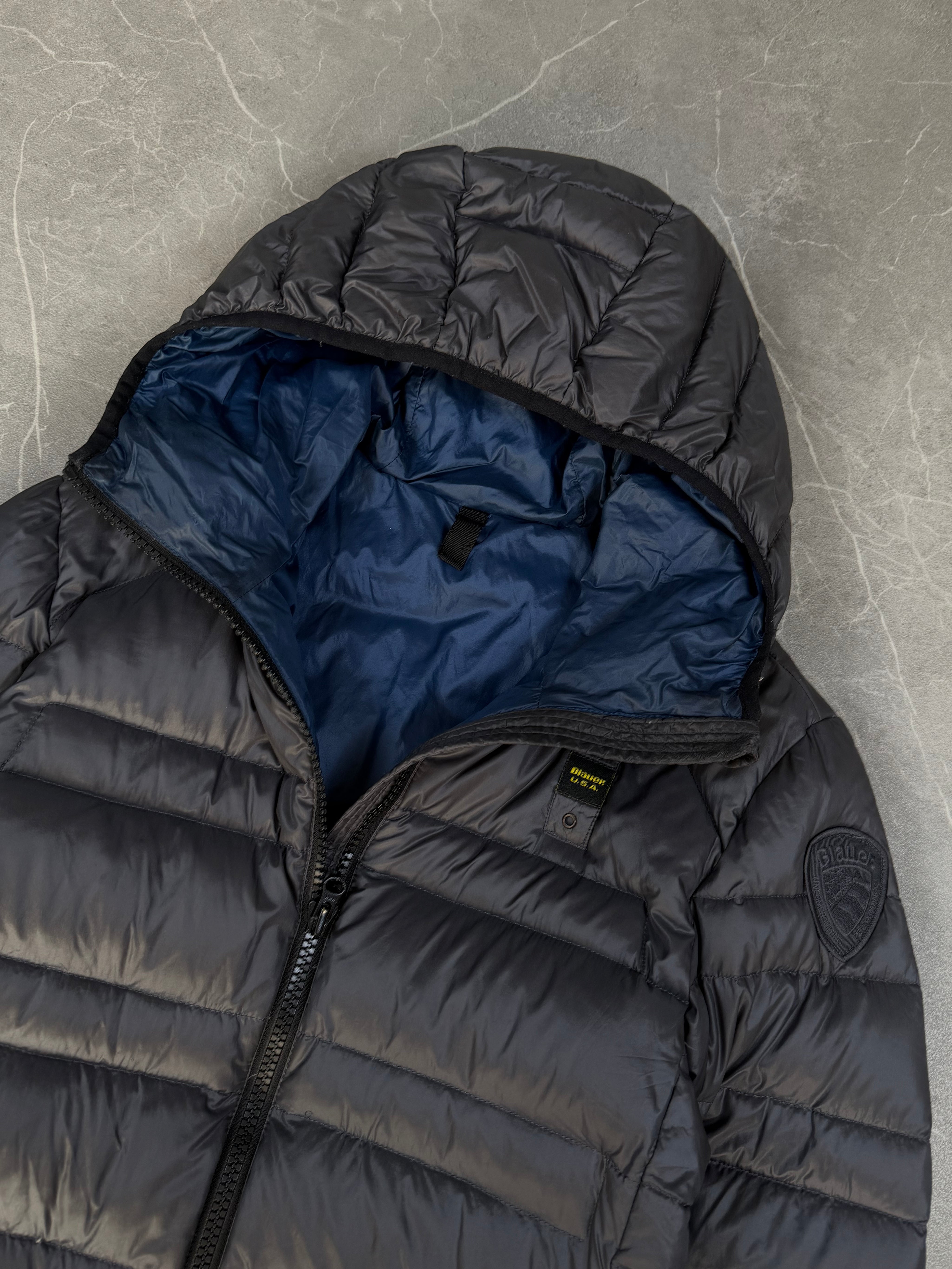 Blue USA Puffer Jacket (S)