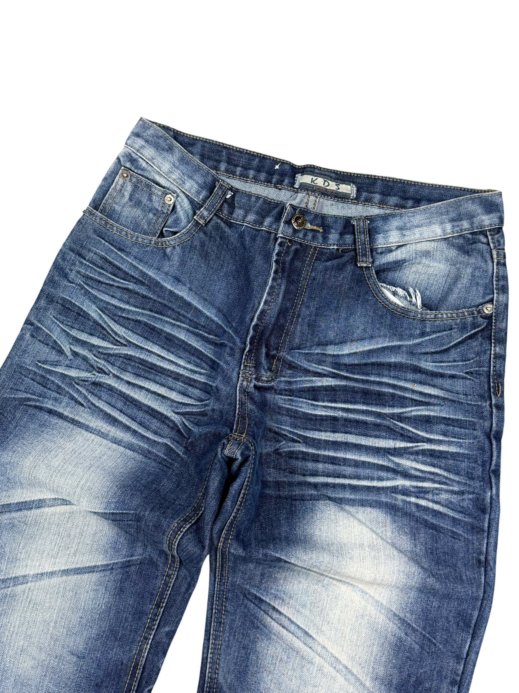 Crazy washed Straightfit Jeans (S)