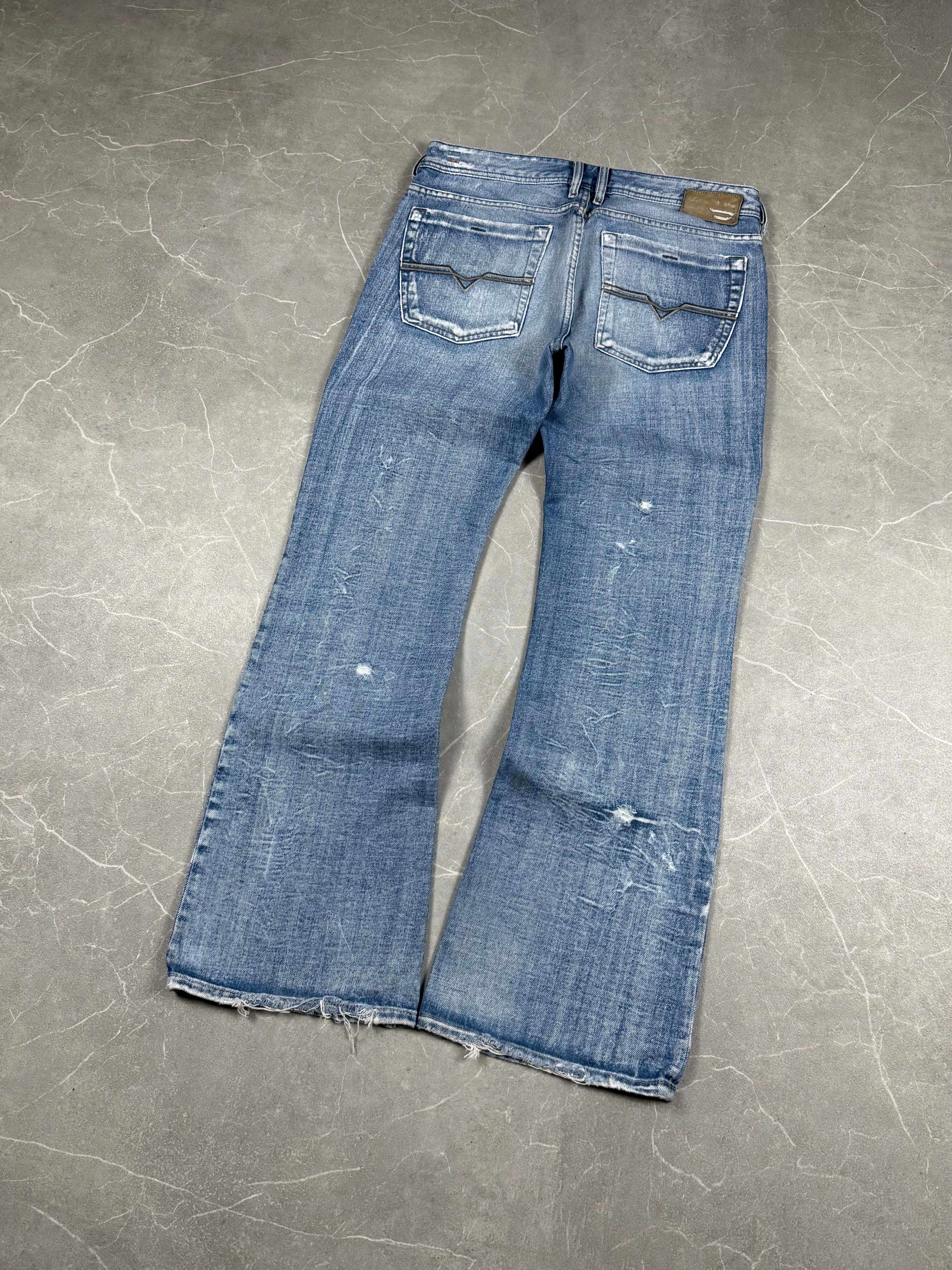 Diesel washed bootcut jeans (S)