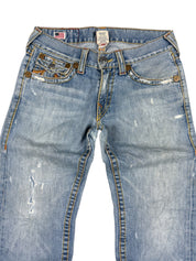 True Religion Rainbow Billy Bootcut Jeans (S)