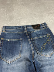 Ed Hardy washed Jeans (L-XL)