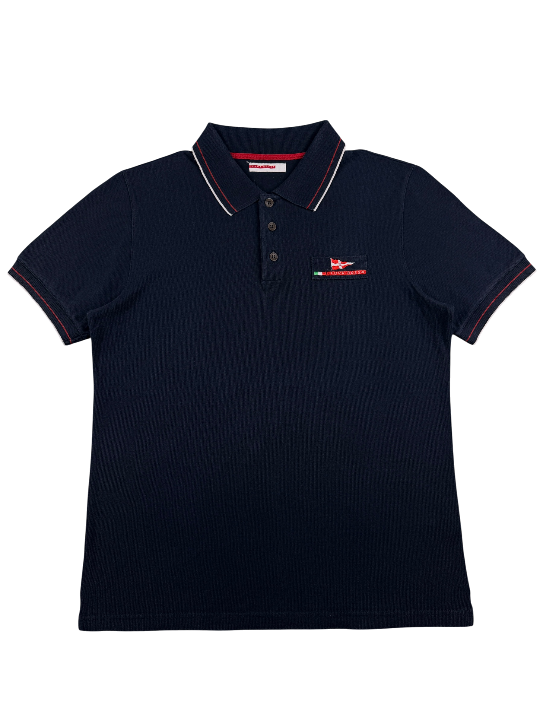 Prada Luna Rossa vintage Poloshirt (M)