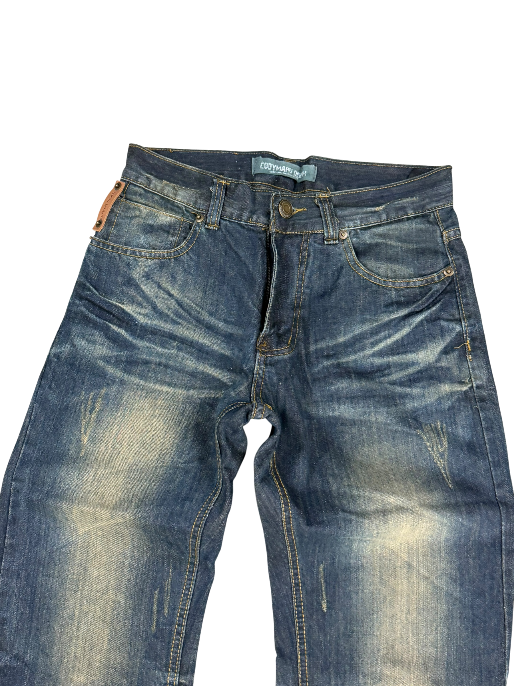 Crazy washed Straightfit Jeans (S)