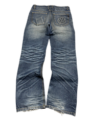 Ultra washed Straight Jeans (L)