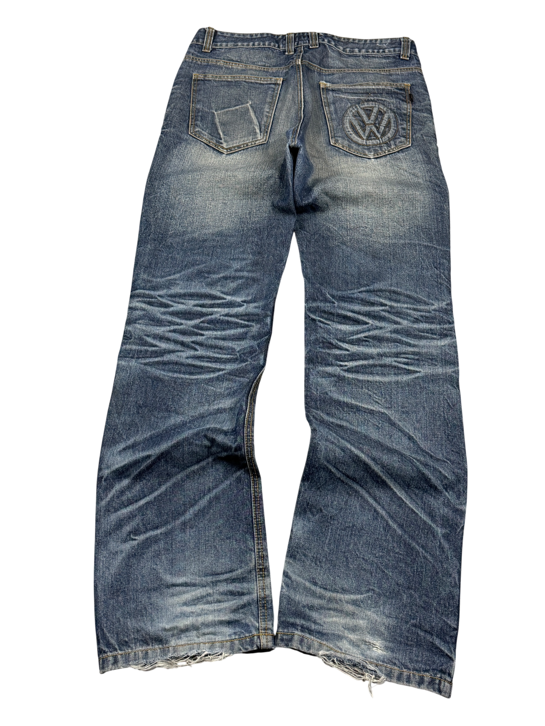 Ultra washed Straight Jeans (L)