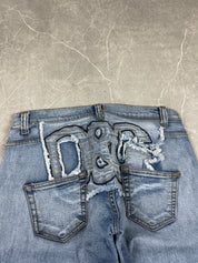Dolce Gabbana Big Logo Jeans (S-M)