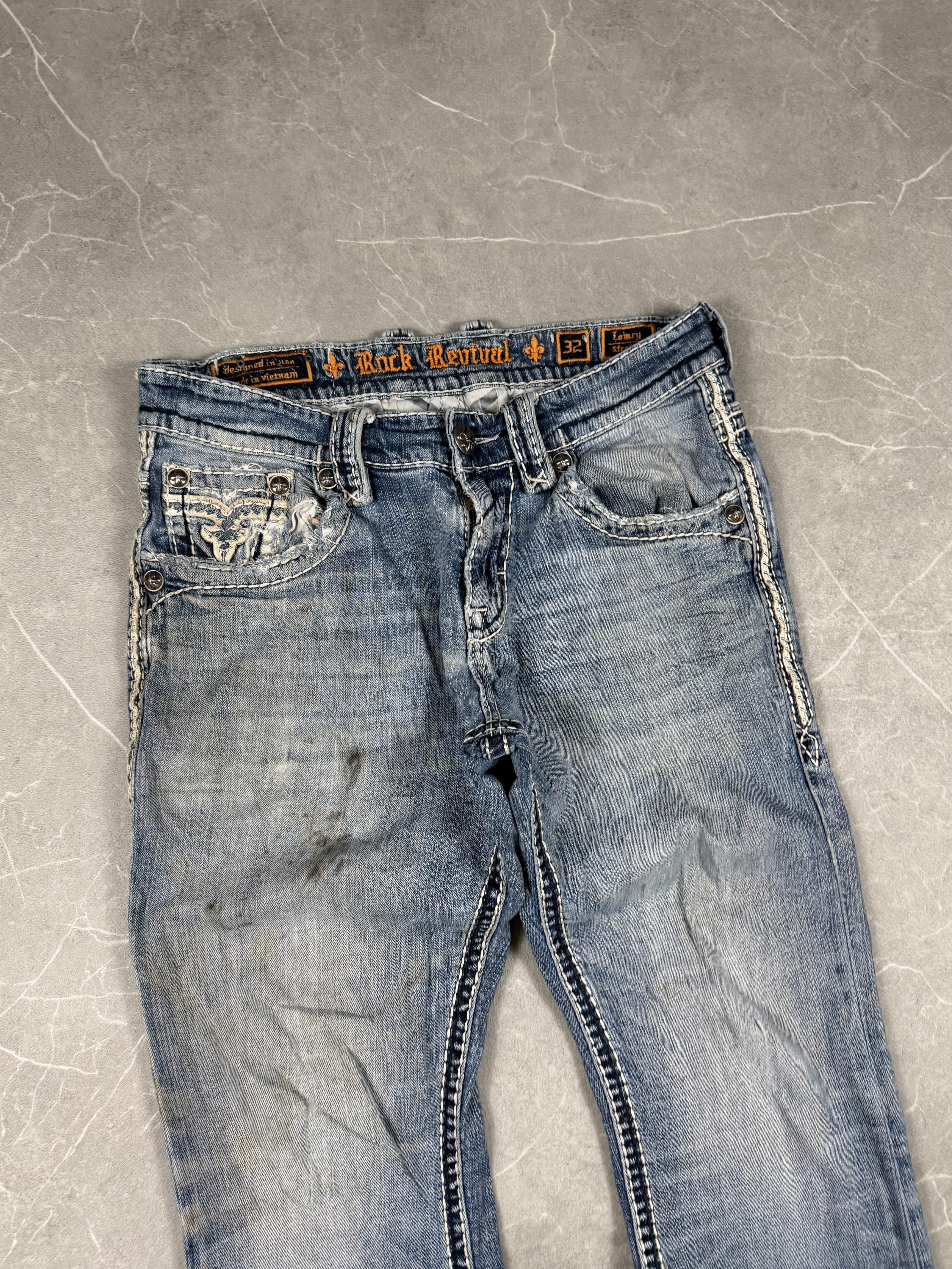 Rock Revival Slim Jeans (XS-S)