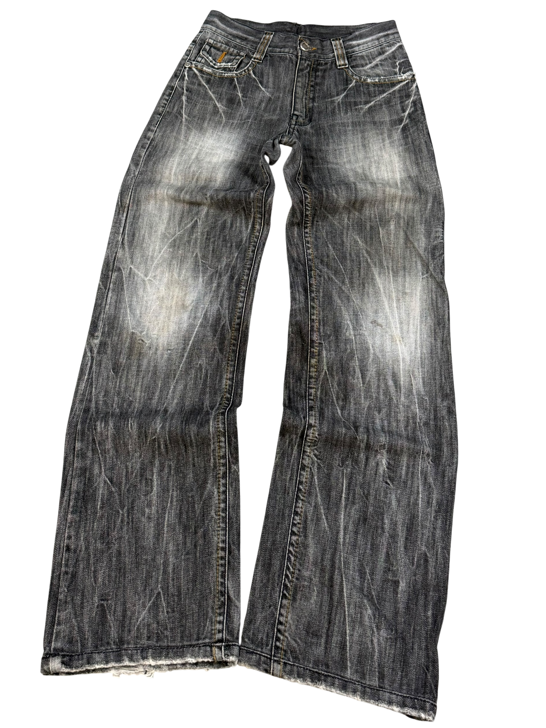 Ultra Washed Bootcut Jeans (S)