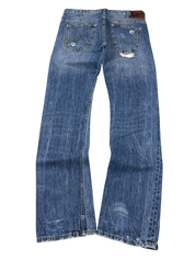 Vintage washed Straight Jeans (L)