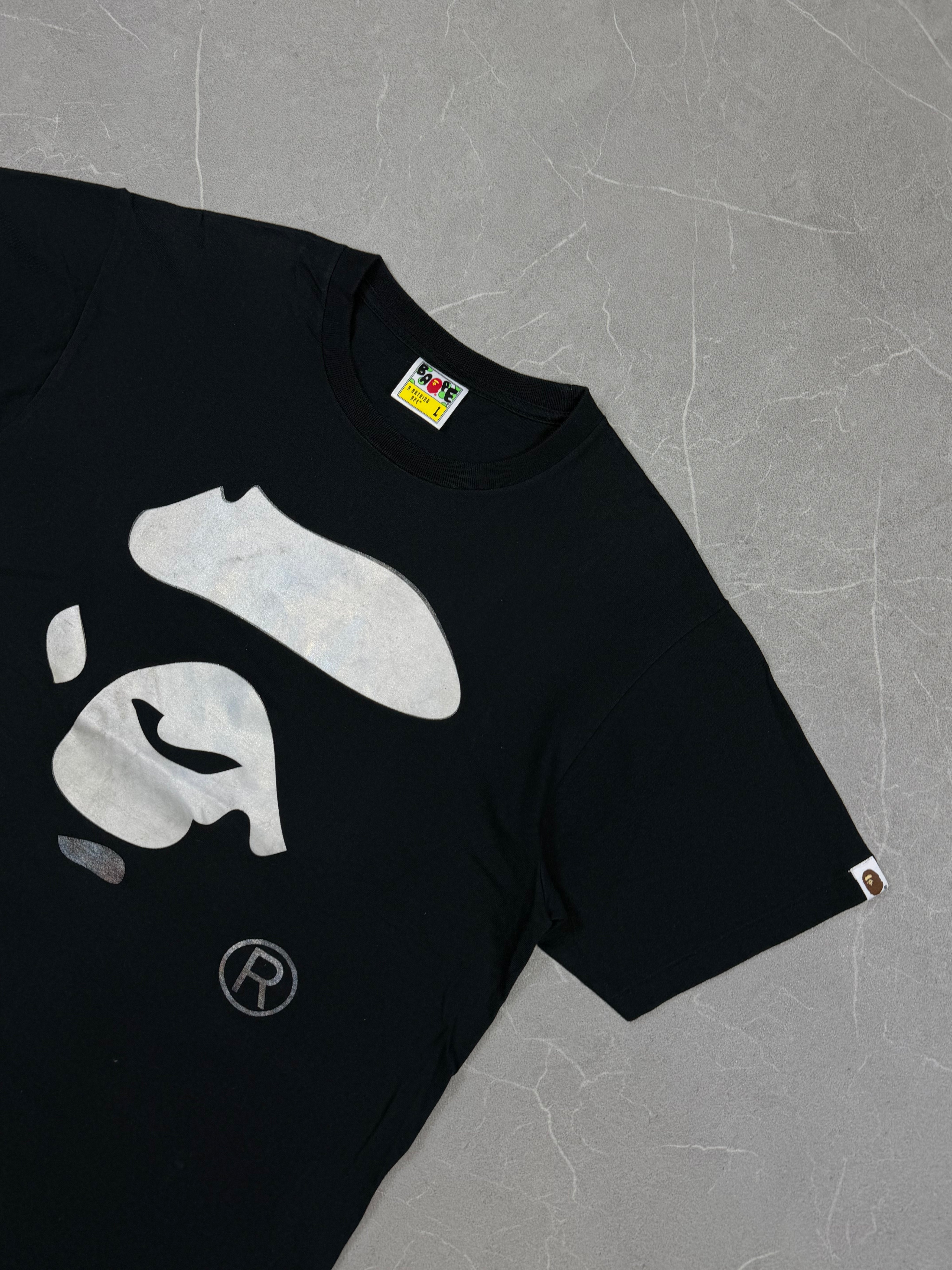 Bape Ape Face T-Shirt (L)