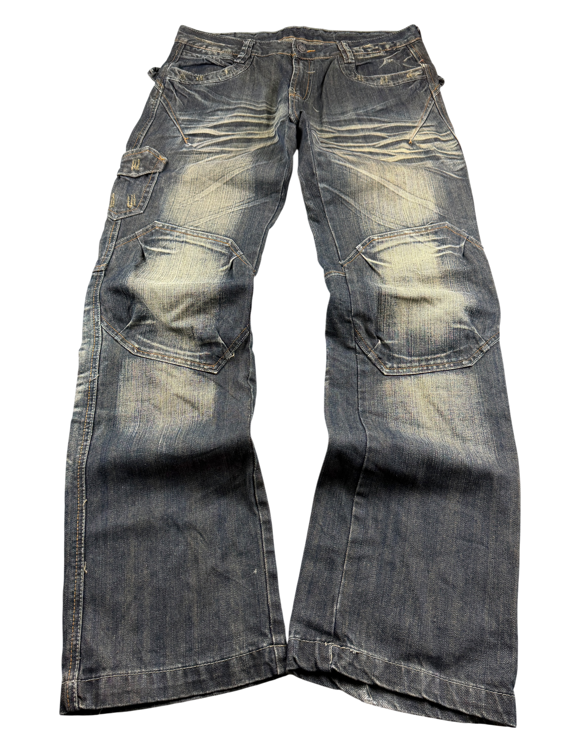 Crazy washed Bootcut Jeans (M-L)