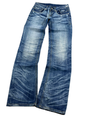 Crazy washed Bootcut Jeans (S)