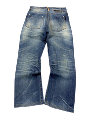 Washed Bootcut Jeans (S)