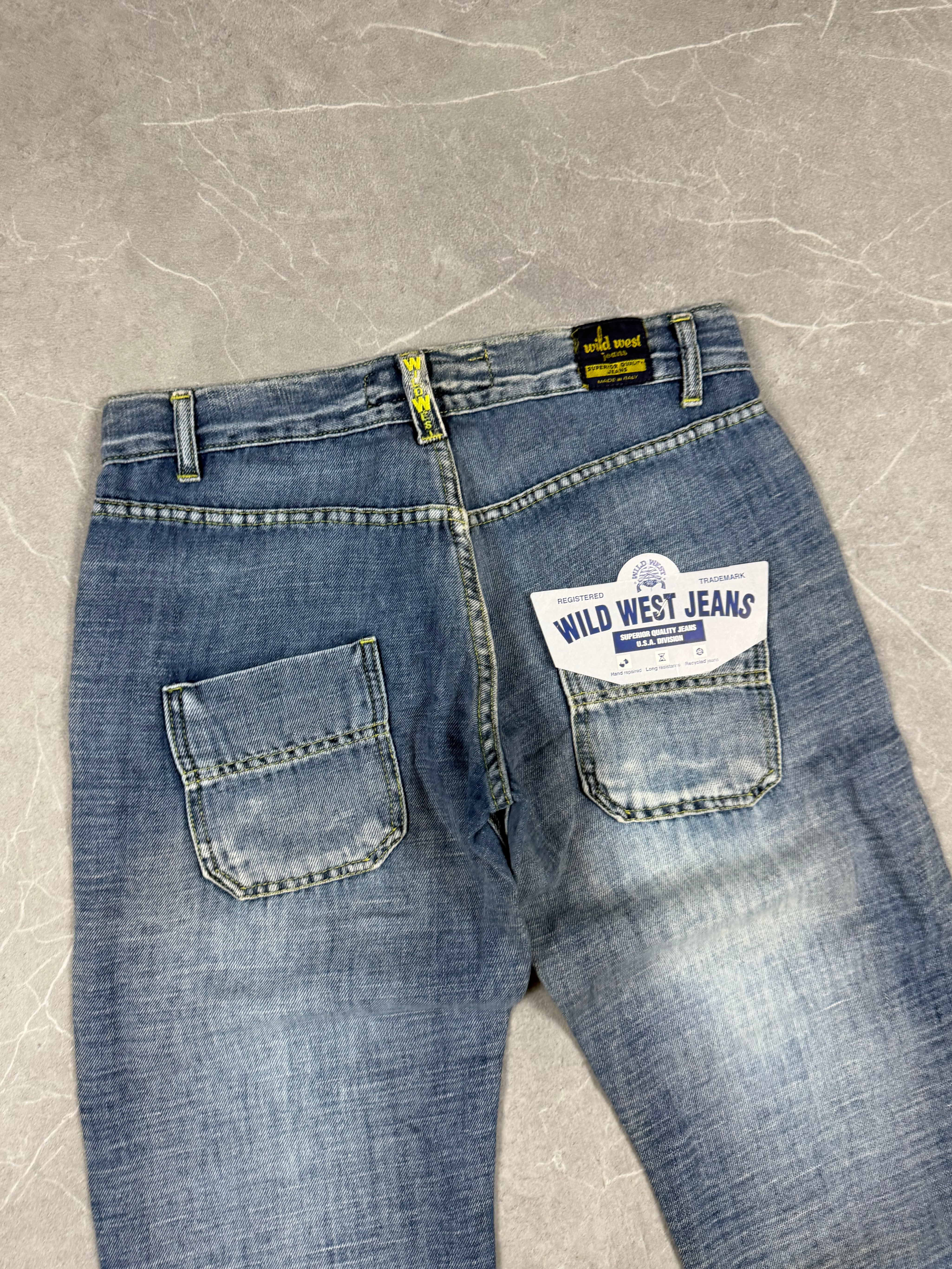 Vintage Stretched Bootcut Jeans (S-M)