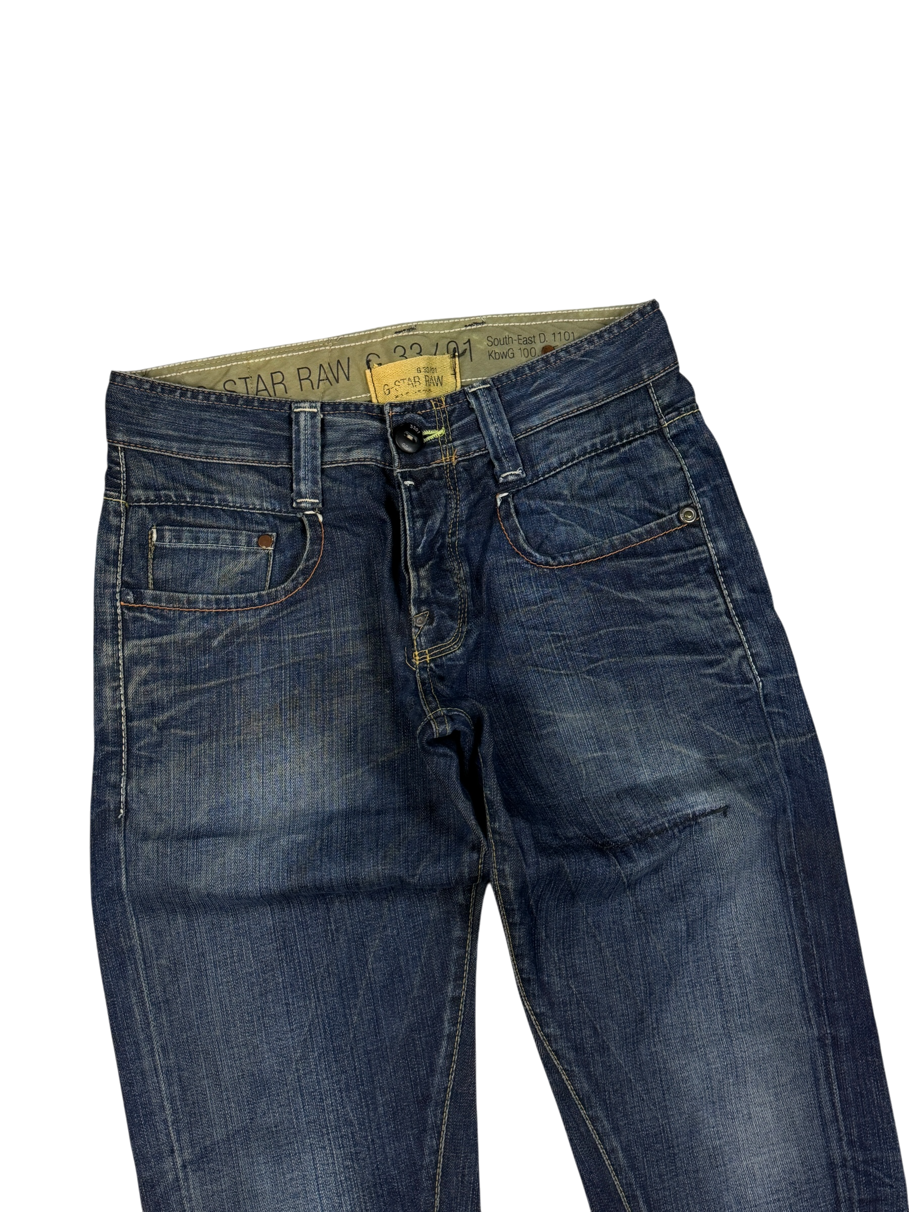 Gstar vintage washed Straight Jeans (S)
