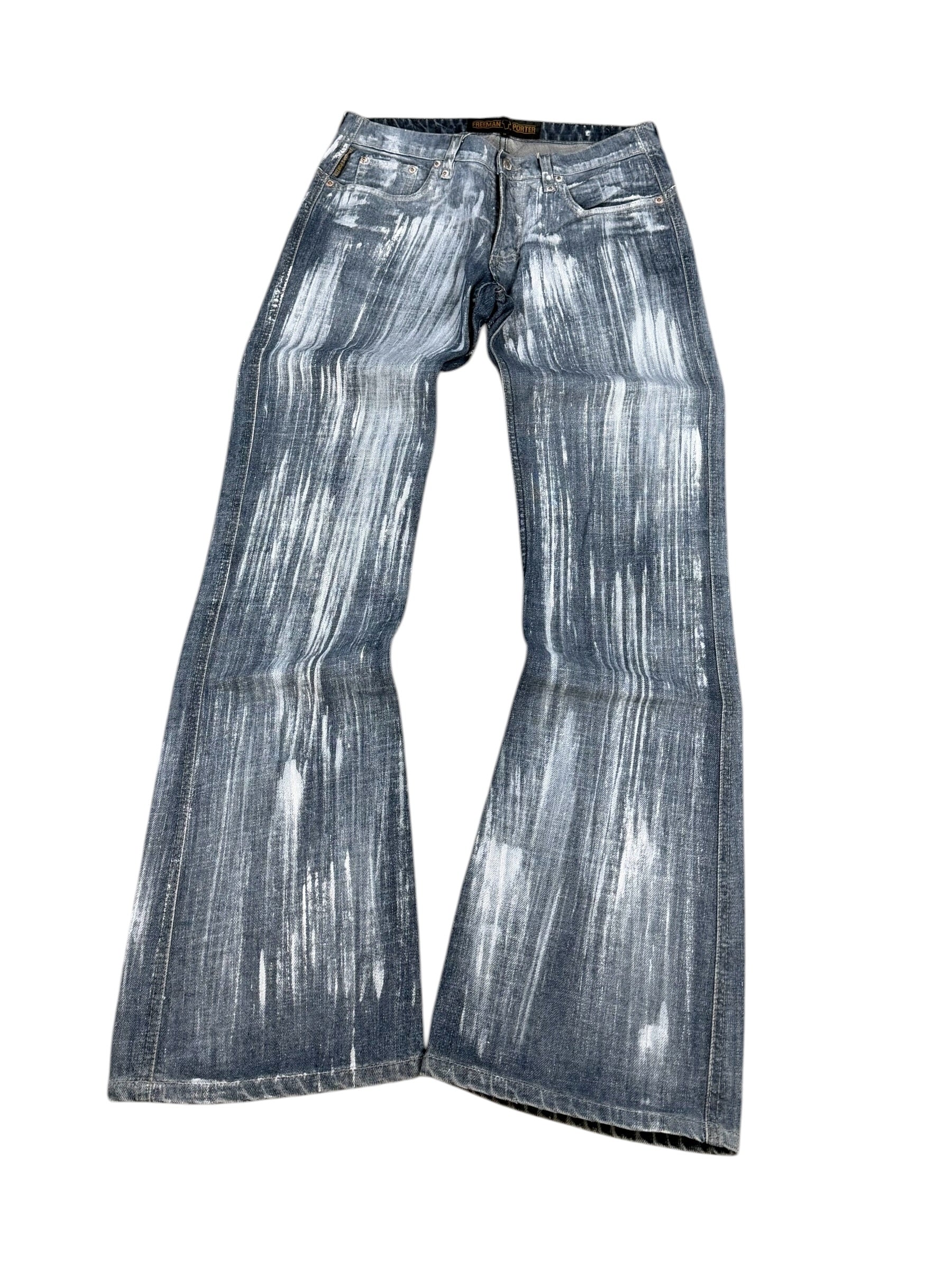 Vintage waxed Bootcut Jeans (S)