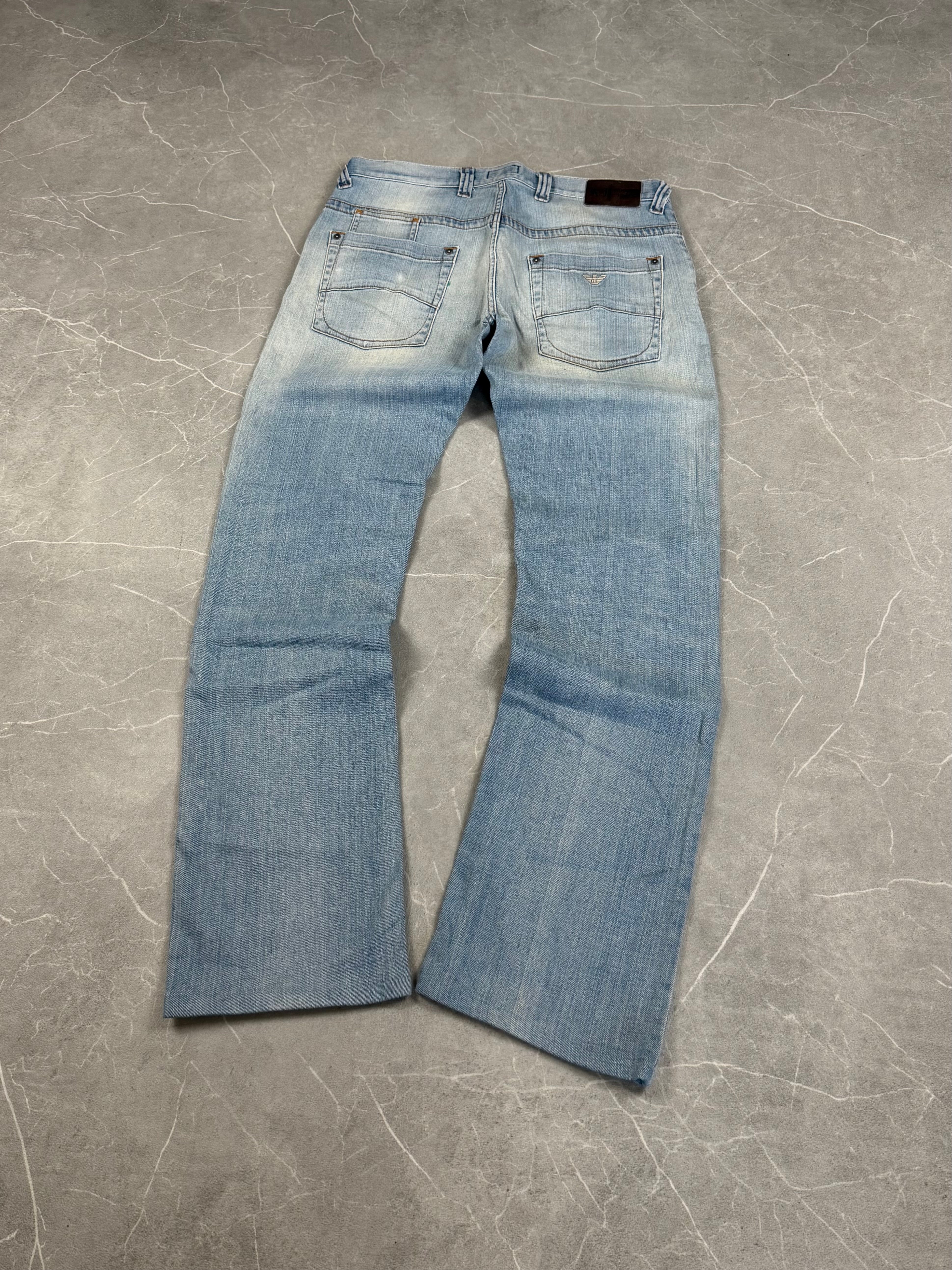 Armani Straight-Fit Jeans (S)