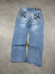 Dolce Gabbana Big Logo Italia Baggy Jeans (M)