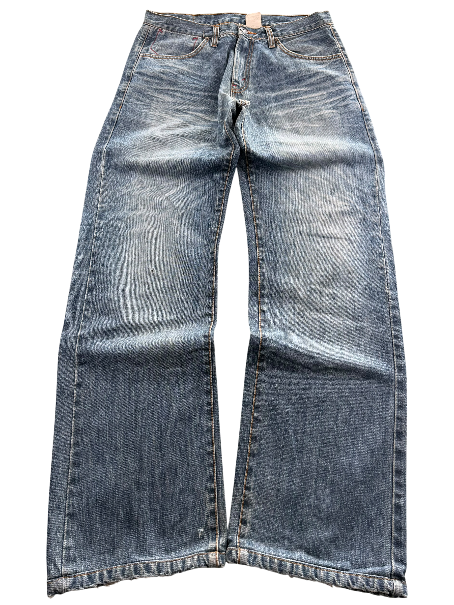 Washed Bootcut Jeans (S)