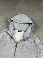 Blauer Zipper (M-L)