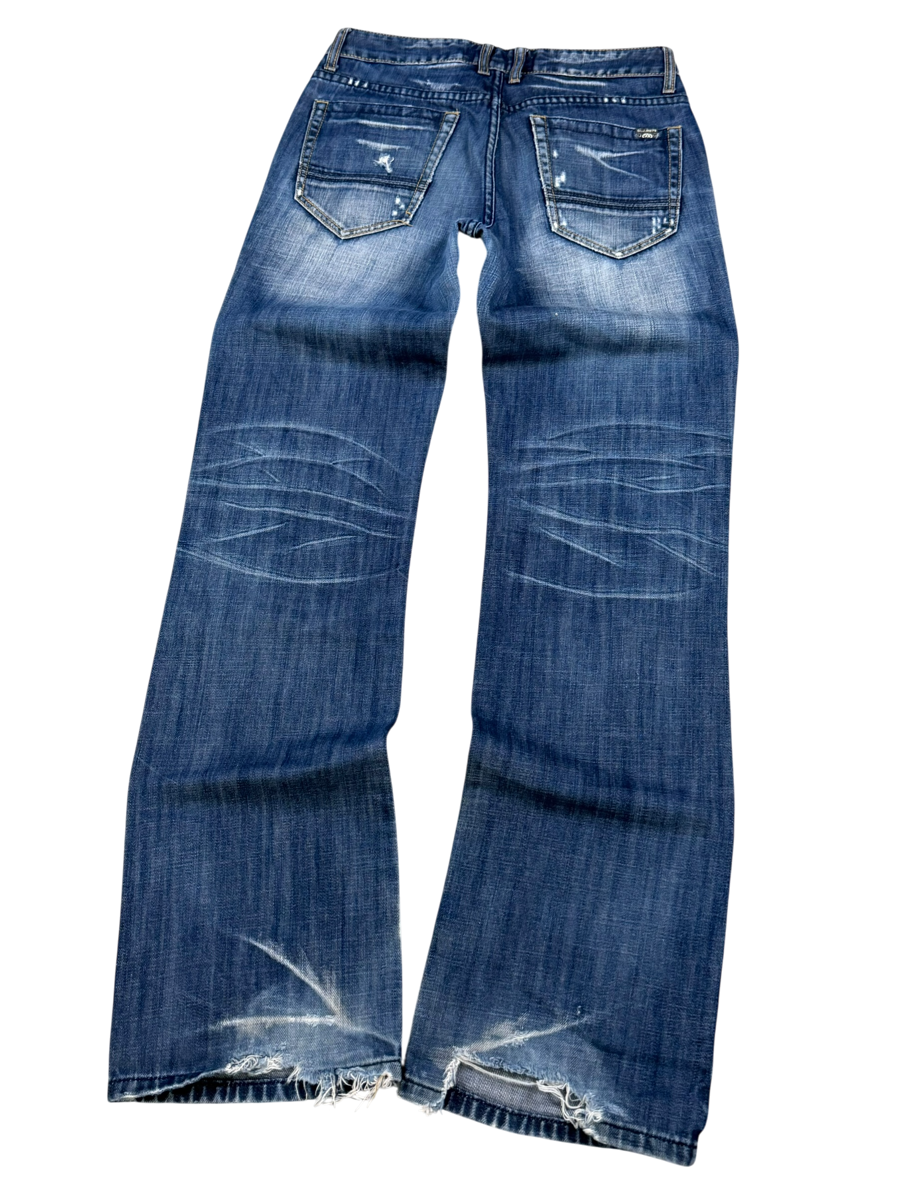 Washed Straight Fit Jeans (S)