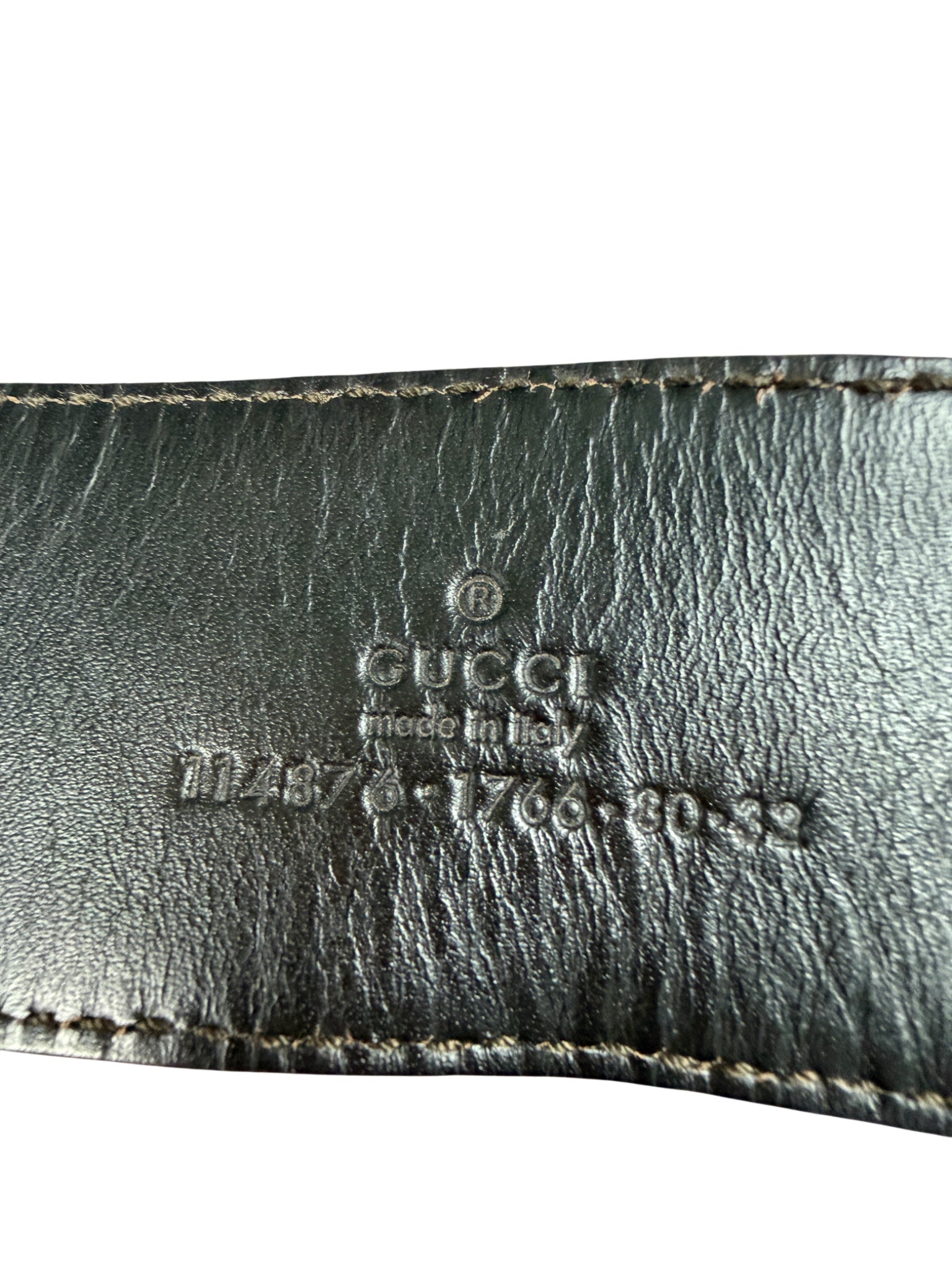 Gucci GG Monogramm Gürtel (80cm)
