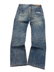 Washed Straight Jeans (S)