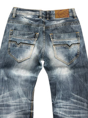 Vintage washed Straight-Fit Jeans (S-M)