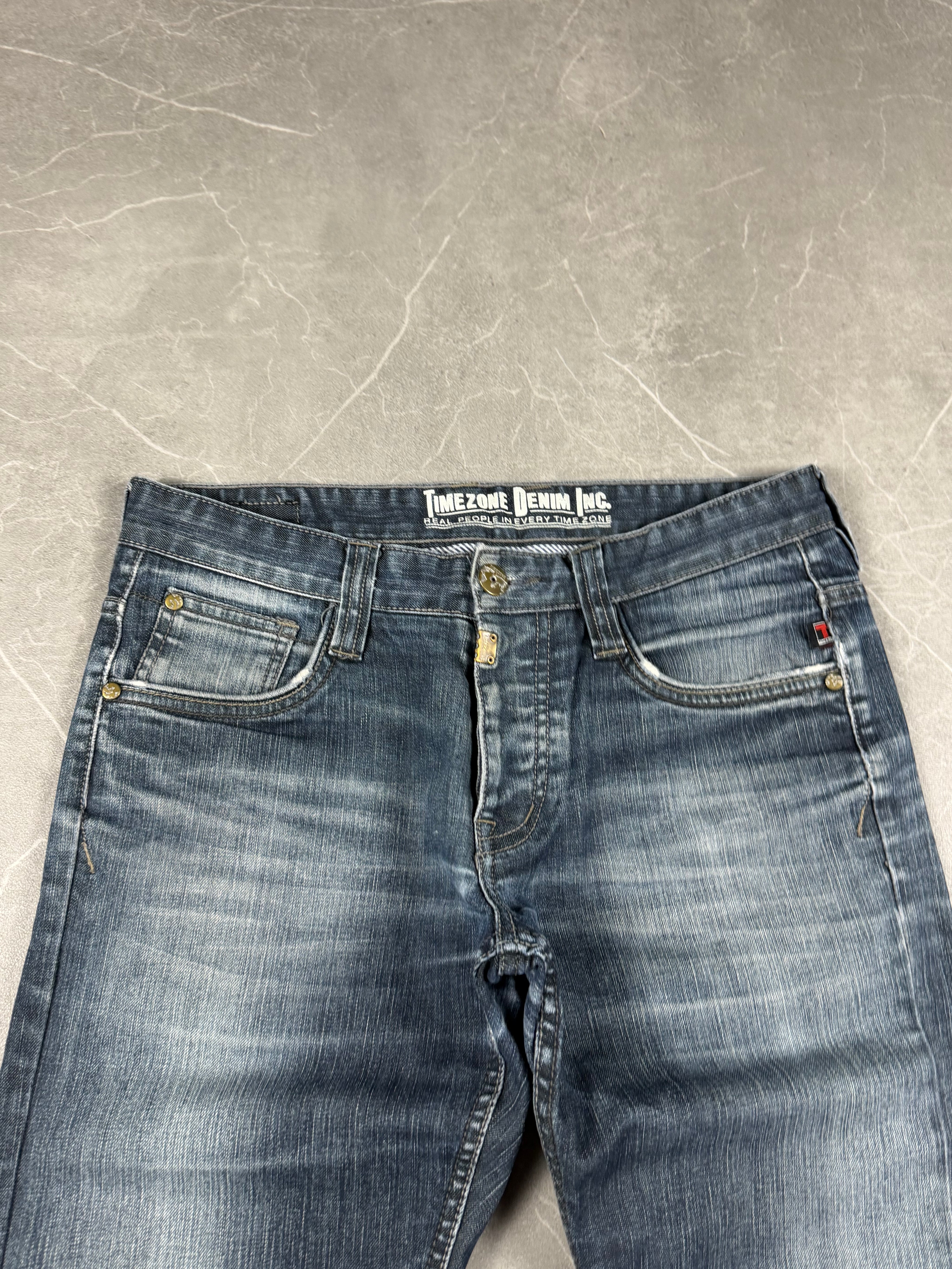 Vintage Washed Slim Jeans (S)