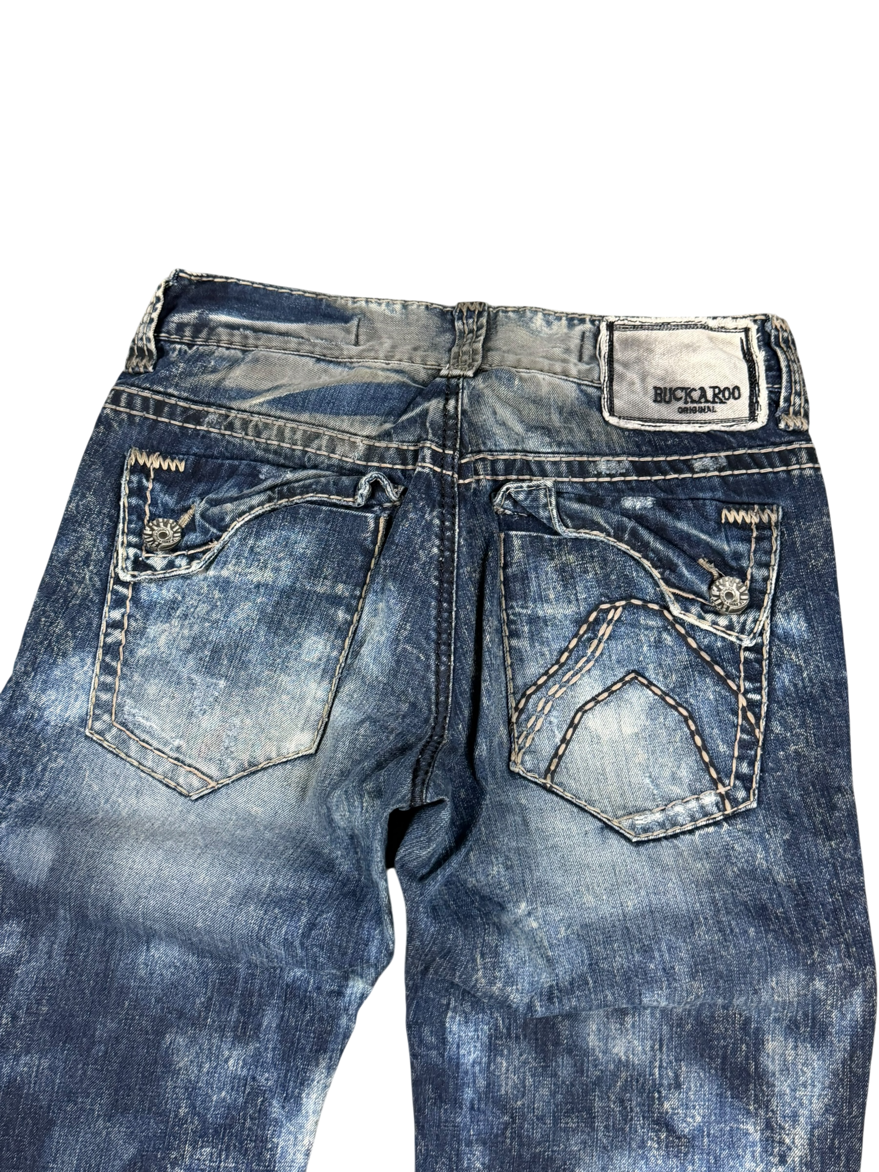 Crazy washed Straightfit Jeans (XS)