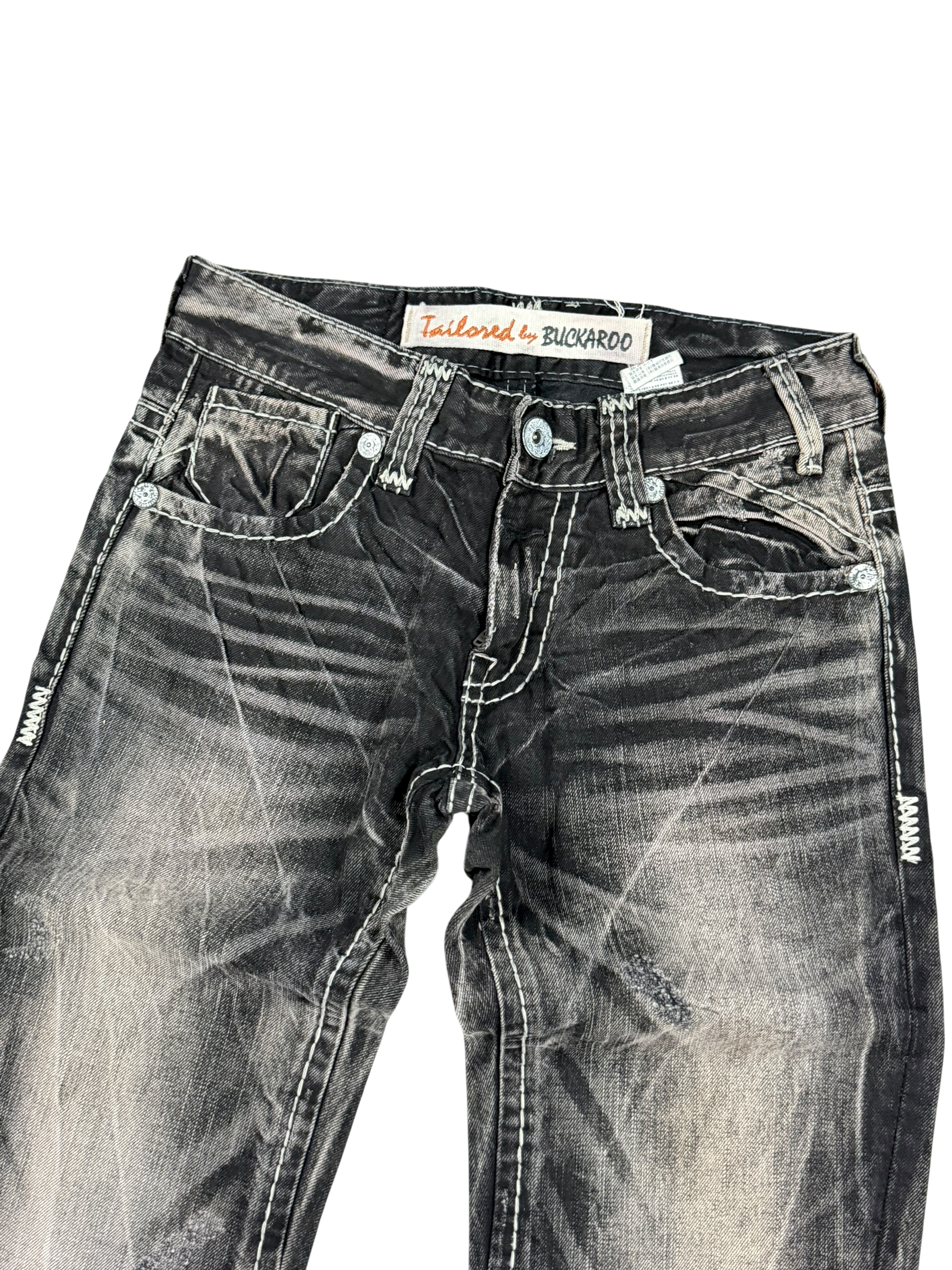 Ultra Washed Bootcut Jeans (XS-S)