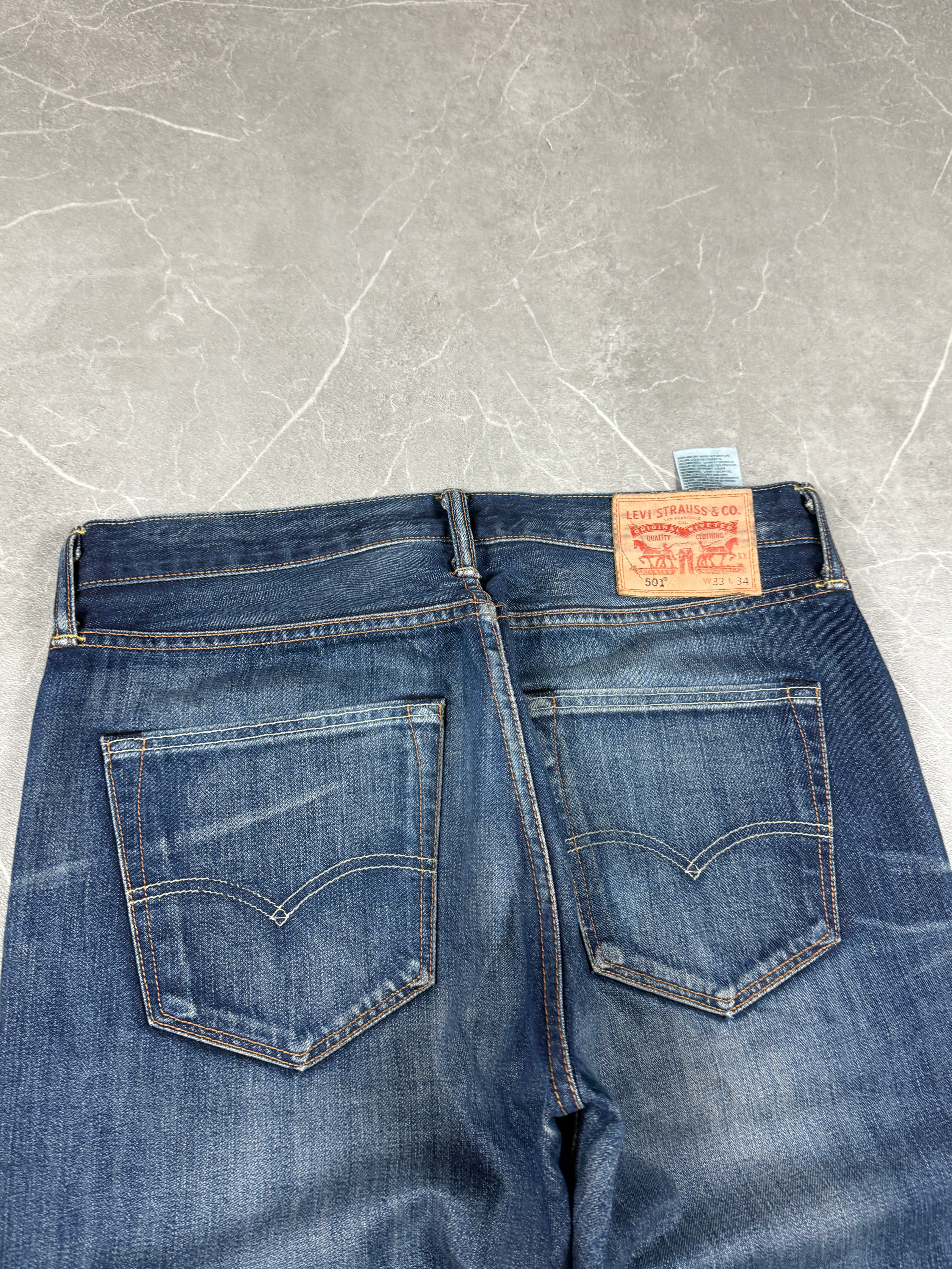Levis 501 washed Jeans (L)
