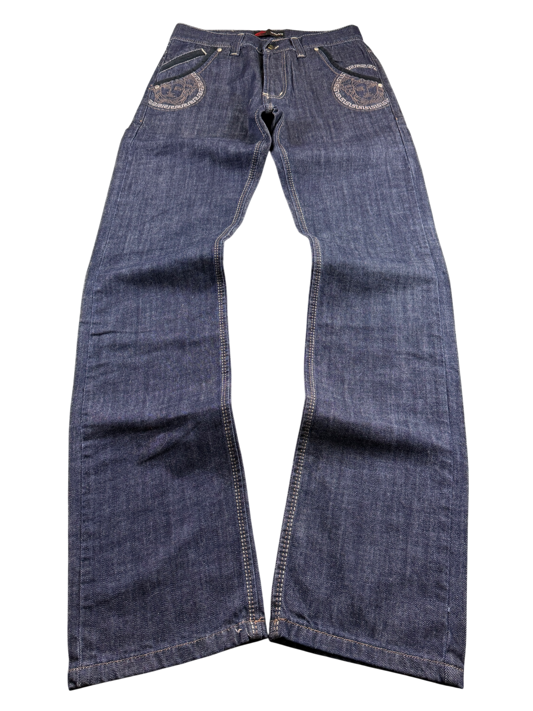 Versace vintage Big Logo Straight Jeans (S)