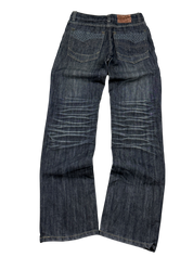 Washed Straight Jeans (XXS)