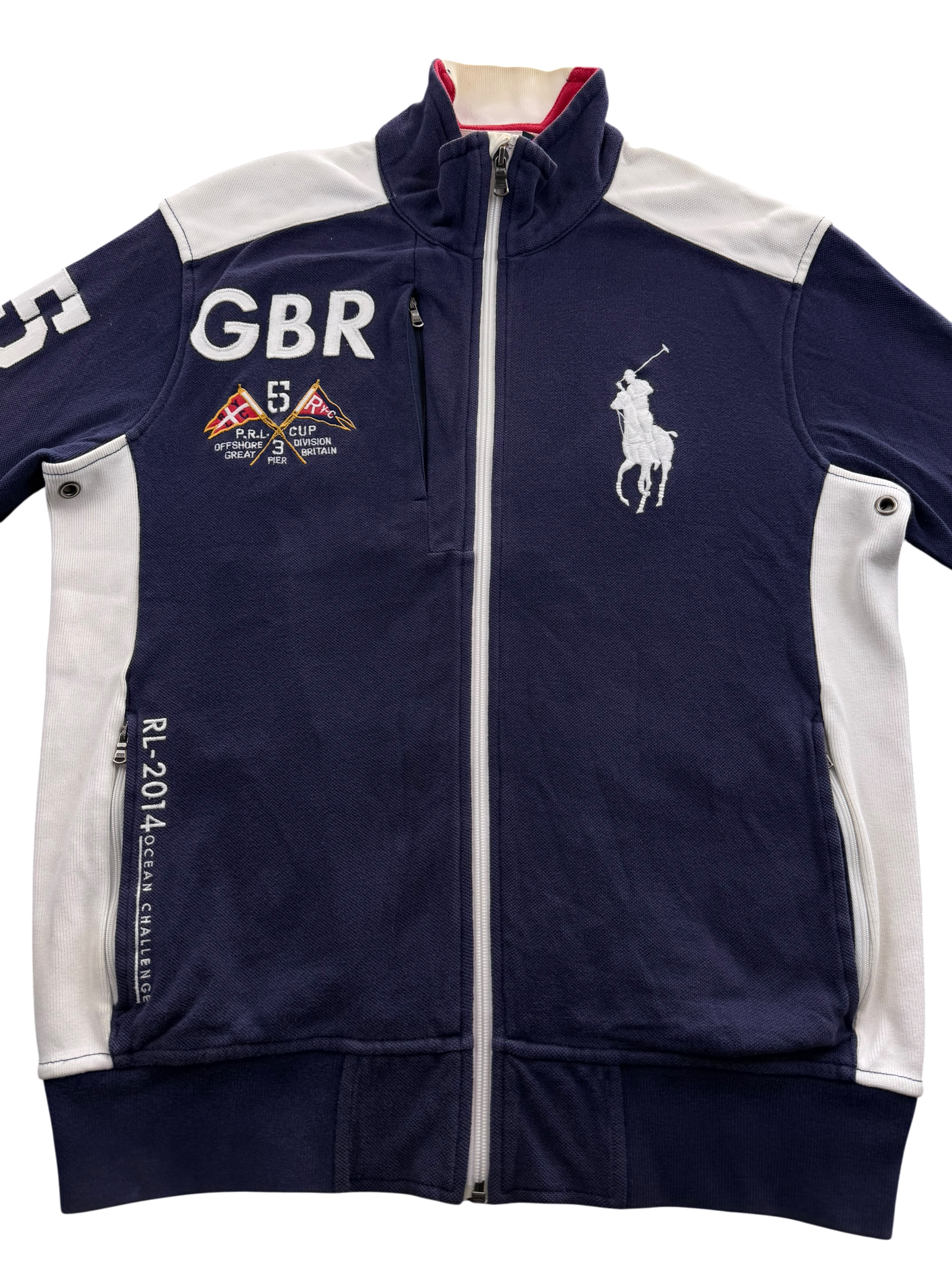 Ralph Lauren Big Pony GBR Zip Jacke (L)