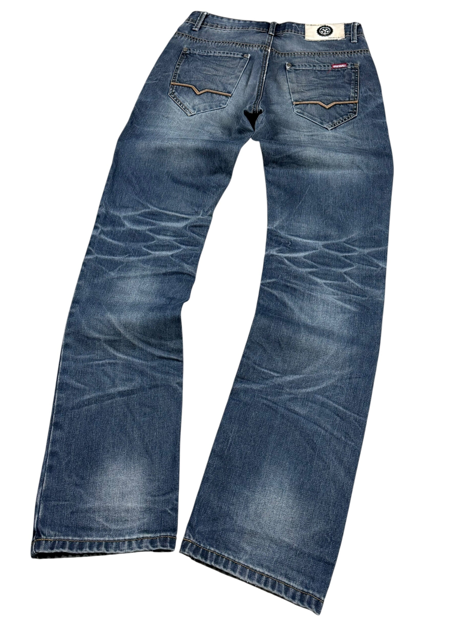 Vintage washed Slim-fit Jeans (S)
