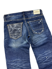 Washed straight Jeans (S)