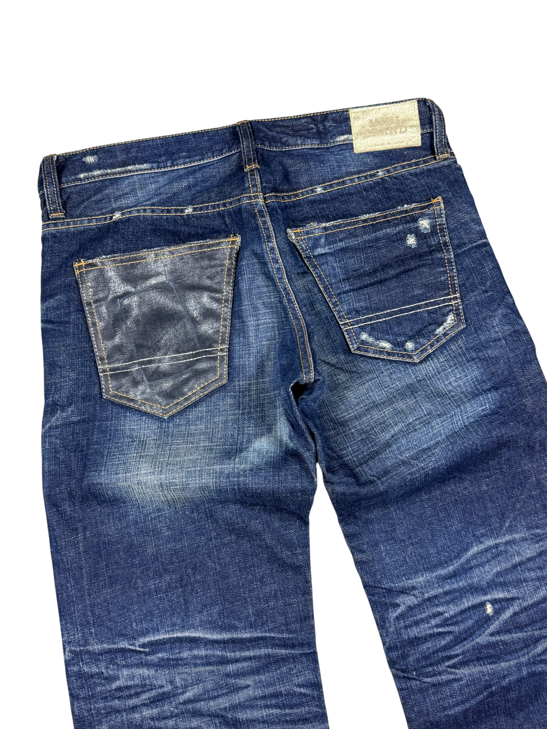 Washed straight Jeans (S)