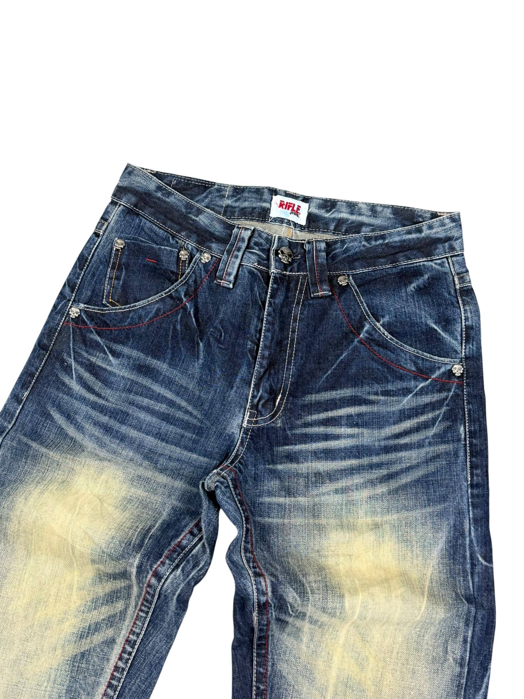 Washed Slimfit Jeans (XS-S)