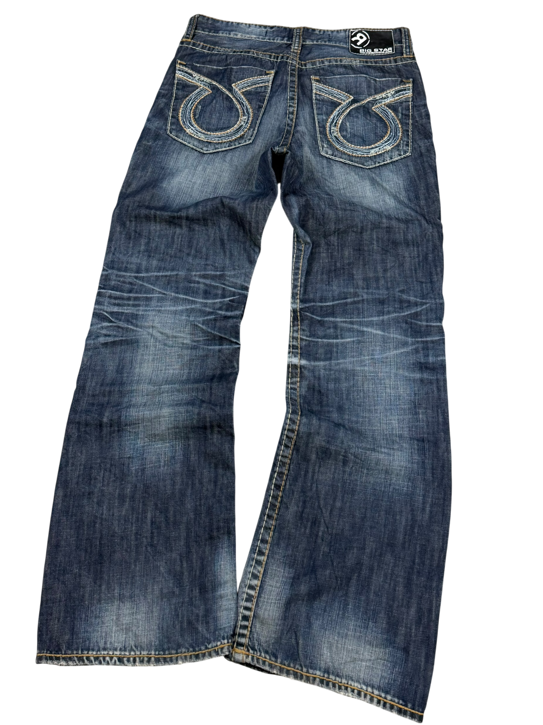 Washed Bootcut Jeans (L)