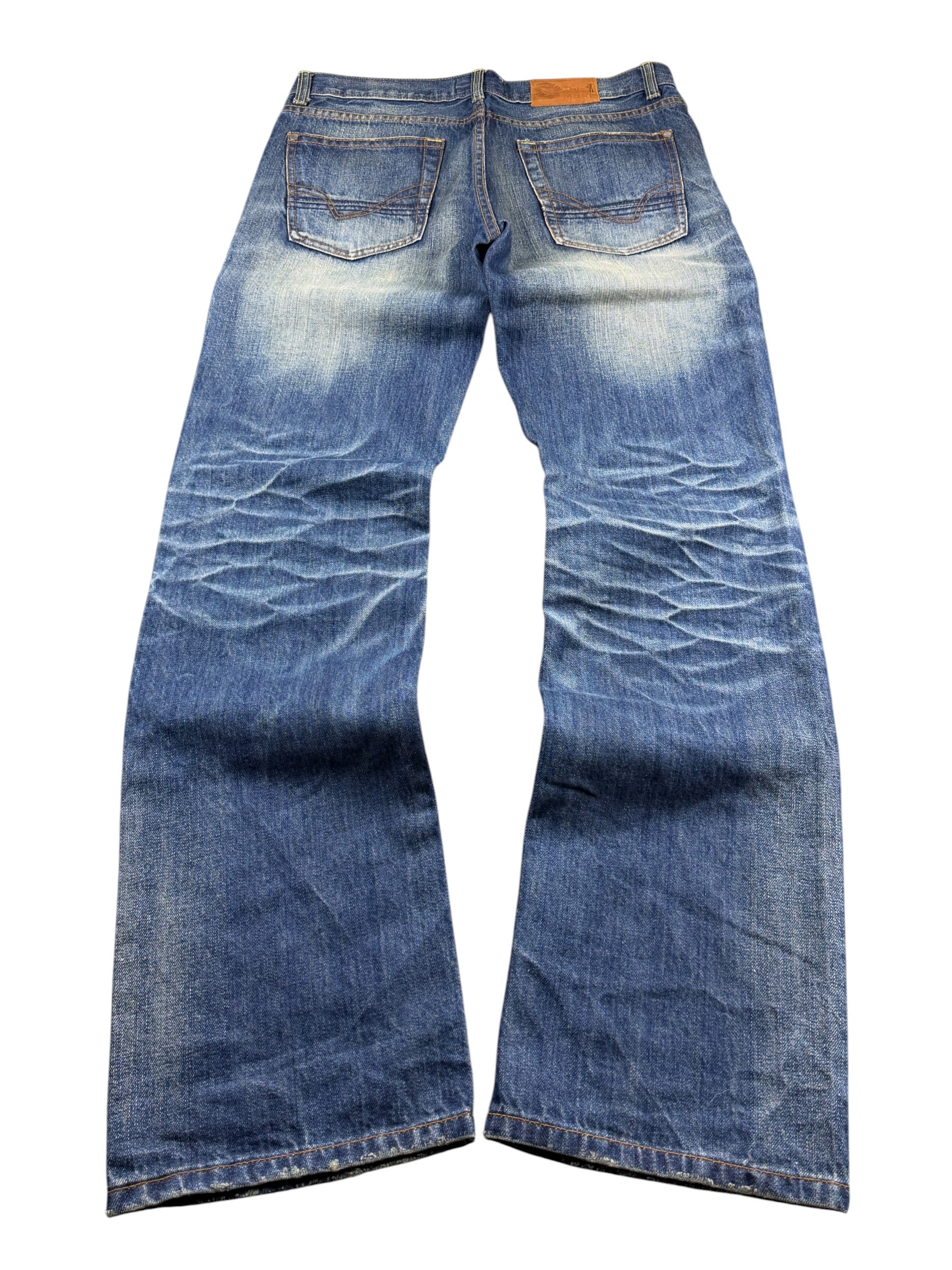 Ultra washed Straight Jeans (S-M)
